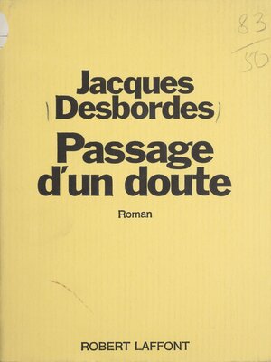 cover image of Passage d'un doute
